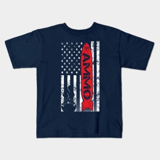 Air Force Ammo Flag Kids T-Shirt